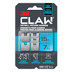 3M CLAW Drywall Picture Hanger with Temporary Spot Marker, holds 45 lbs, 3  Hangers + 3 Markers/Pack 
