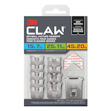 Assortiment de crochets à cadre photo pour cloison sèche 3M Claw, capacité de 45 lb Front_Flat