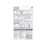 Bandes adhésives pour tableaux Command, petit, blanc, 4 lb, paq. 8 Back_Flat