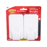 Command™ 15-lb Jumbo Hook Value Pack, 17011-2EF | 2 Hooks, 8 Strips per Pack Front_Flat