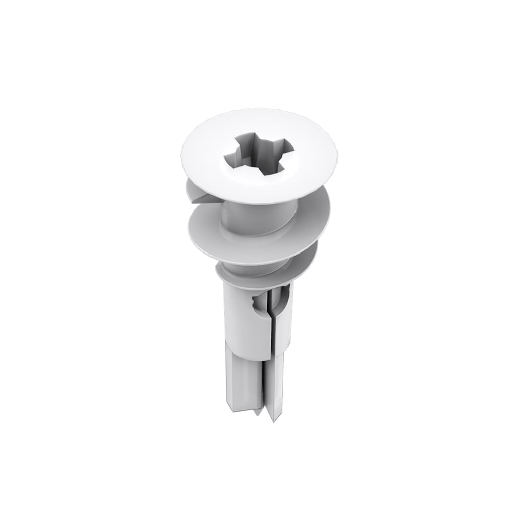 Hillman XXL Medium Duty 8 Zinc Anchors with Screws, Sharp Tip, Double