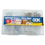 OOK Lightweight Wall Hanger Assorted Kit, 58-pk Front_Flat