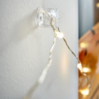 Broches décoratives d'OOK, sans outils, blanches, paq. 6