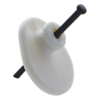 OOK Ready Nail Dual Head Picture Hangers, No Tools Required, 20-lb Capacity, 6-pk Front_Three_Fourths_Angled_Right