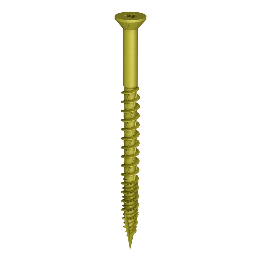 Hillman Flat Head Screws, No PreDrilling, 1lb Capacity, 8 x 1.5in
