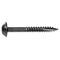 Rondelle à tête ronde avec entraînement carré extra-large Hillman, à filetage grossier, no 8 x 1,5 po, paq. 100 Front_Elevated