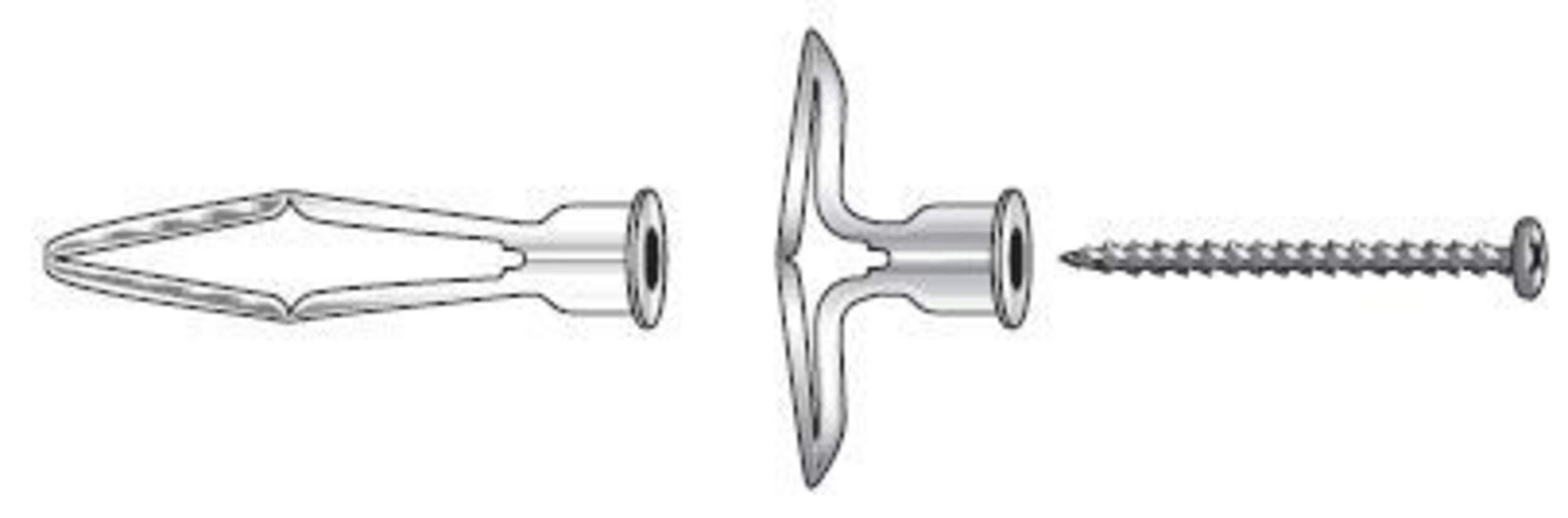 Buildex Poly Toggle with Screw Side_Left