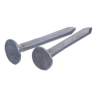 Hillman Galvanized Roofing Large Head Nails, 11 Gauge, 1-1/4-in