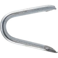 Clous cavaliers électrogalvanisés pour grille de basse-cour Hillman, pour application extérieure, 3/4 po