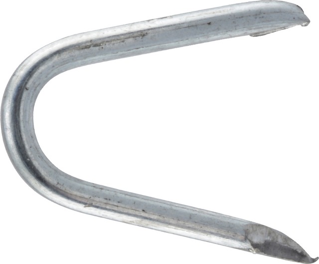 Hillman ElectroGalvanized Fence Poultry Staple Nails, For Exterior