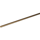  1pcs Length 200mm Brass Rod Bar, 15mm 18mm 20mm 25mm 30mm  Excellent Machinability Solid Round Metal Dowel Rods Bars for DIY Craft  (Color : 20mm, Size : 200mm) : Tools 