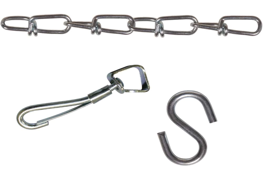 Ben-Mor Double Loop Chain, Multi-Purpose, Carbon Steel and Zinc