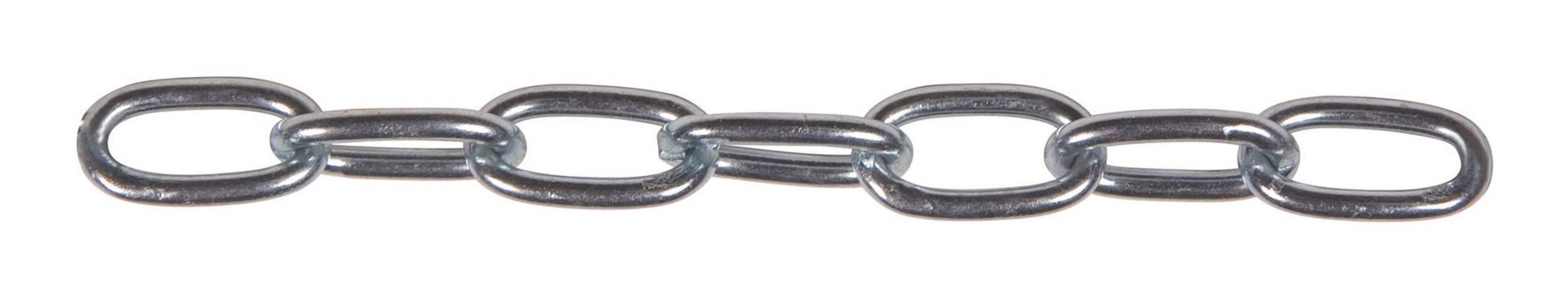 Chaîne zinguée tout usage, no 14, 250 pi Front_Flat