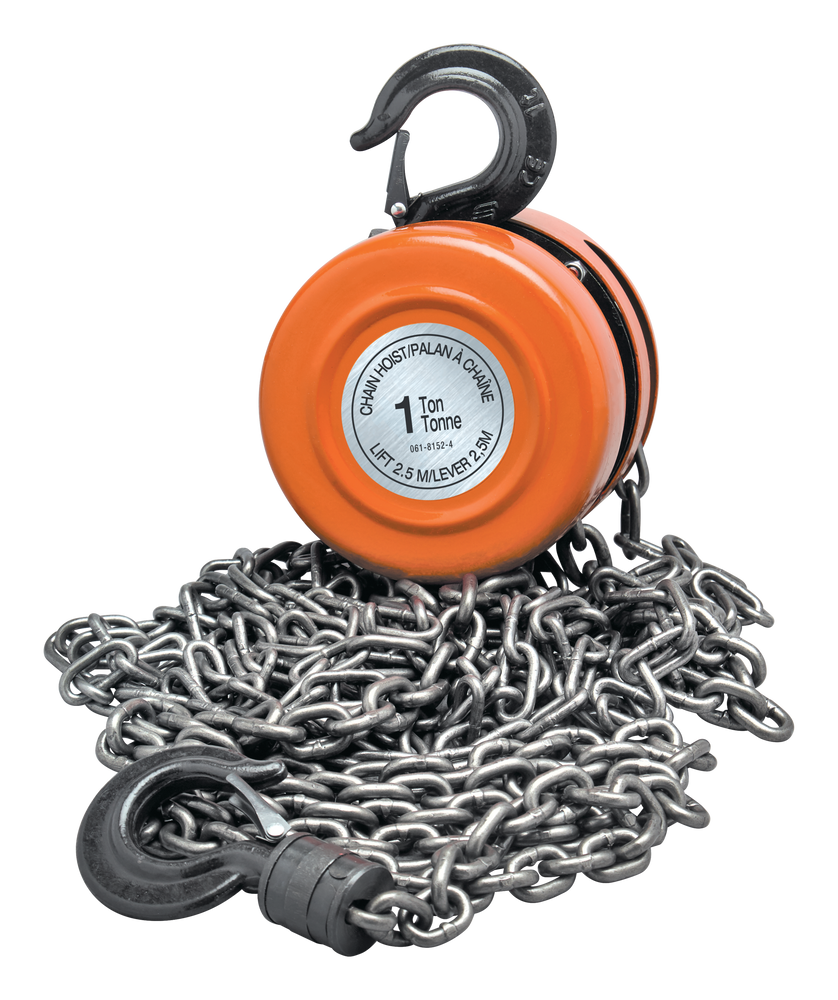 Certified Manual Chain Hoist, 1Ton Canadian Tire