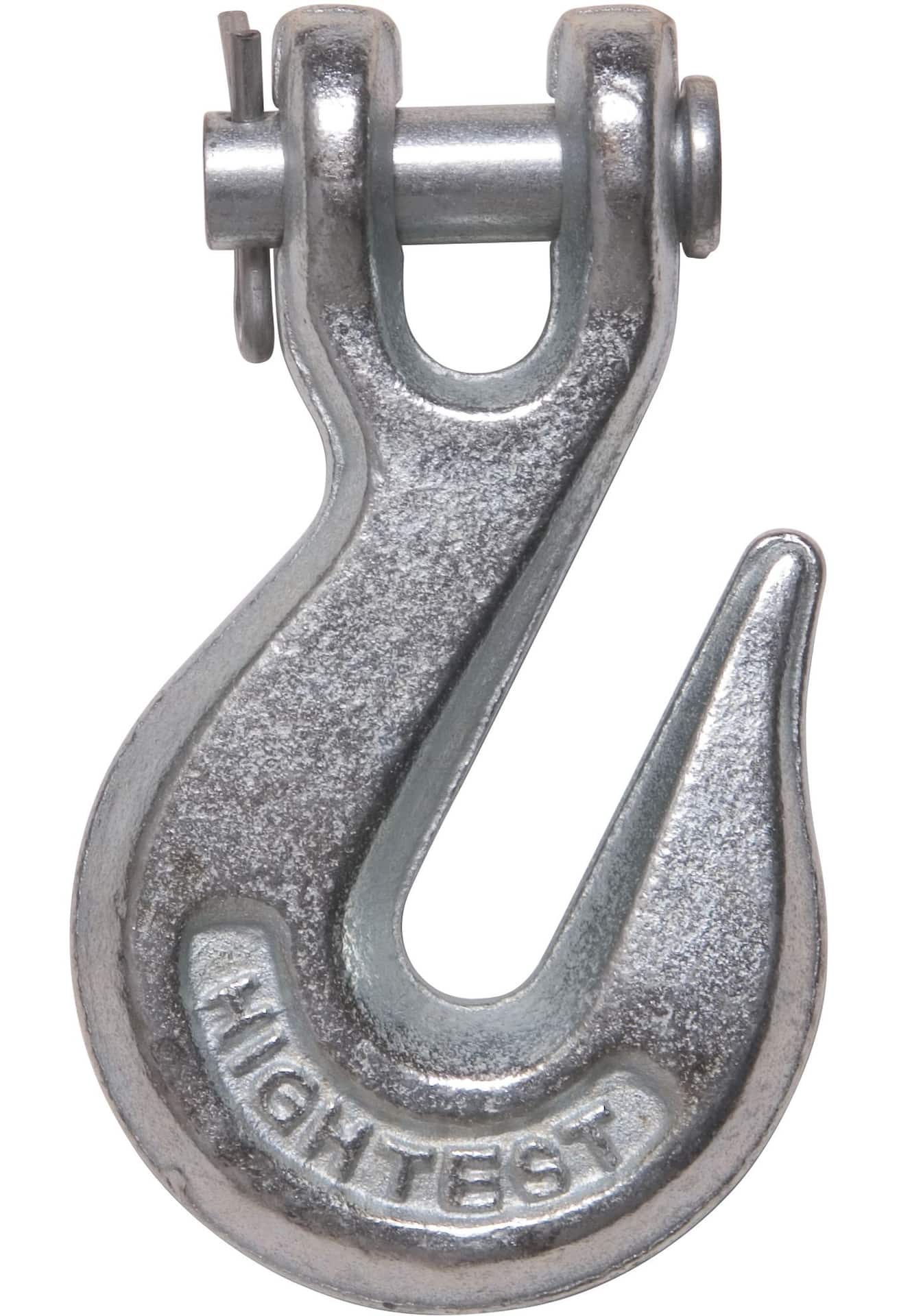 Ben-Mor Heavy Duty Clevis Grab Hook, Corrosion Resistant, Silver, Assorted  Sizes