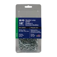 Ben-Mor Double Loop Chain 2/0, 12-ft Front_Flat