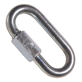 Maillon de raccord rapide Ben-Mor, écrou hexagonal biseauté, capacité de charge de 1550 lb, zingué, tailles variées Side_Left