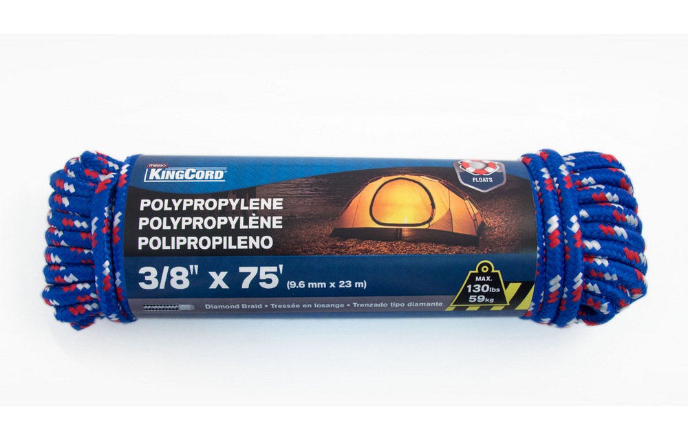 Polypropylene Utility Rope, 75ft Canadian Tire