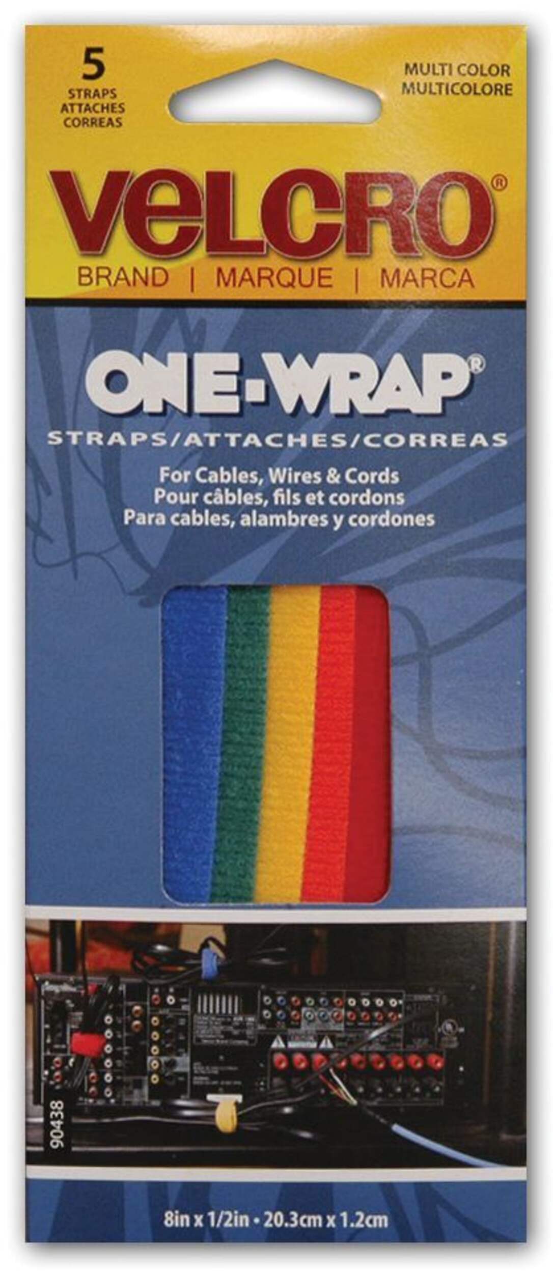 Velcro Multi-Use Straps Front_Flat