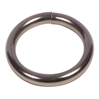 Ben-Mor Harness Ring, Nickel-Plated, Assorted Sizes Front_Elevated