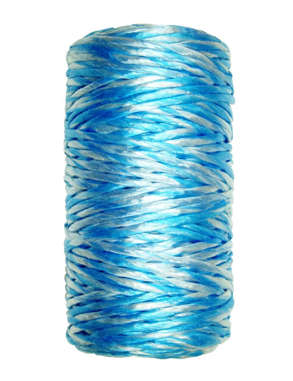 Ficelle à colis KingCord, corde tout usage, épaisseur moyenne, bleu/blanc,  250 pi