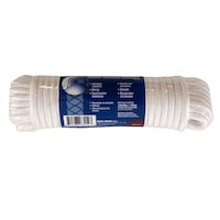 Ben-Mor Nylon Braided Rope, Flexible and Strong, 5/16-in x 50-ft Back_Flat