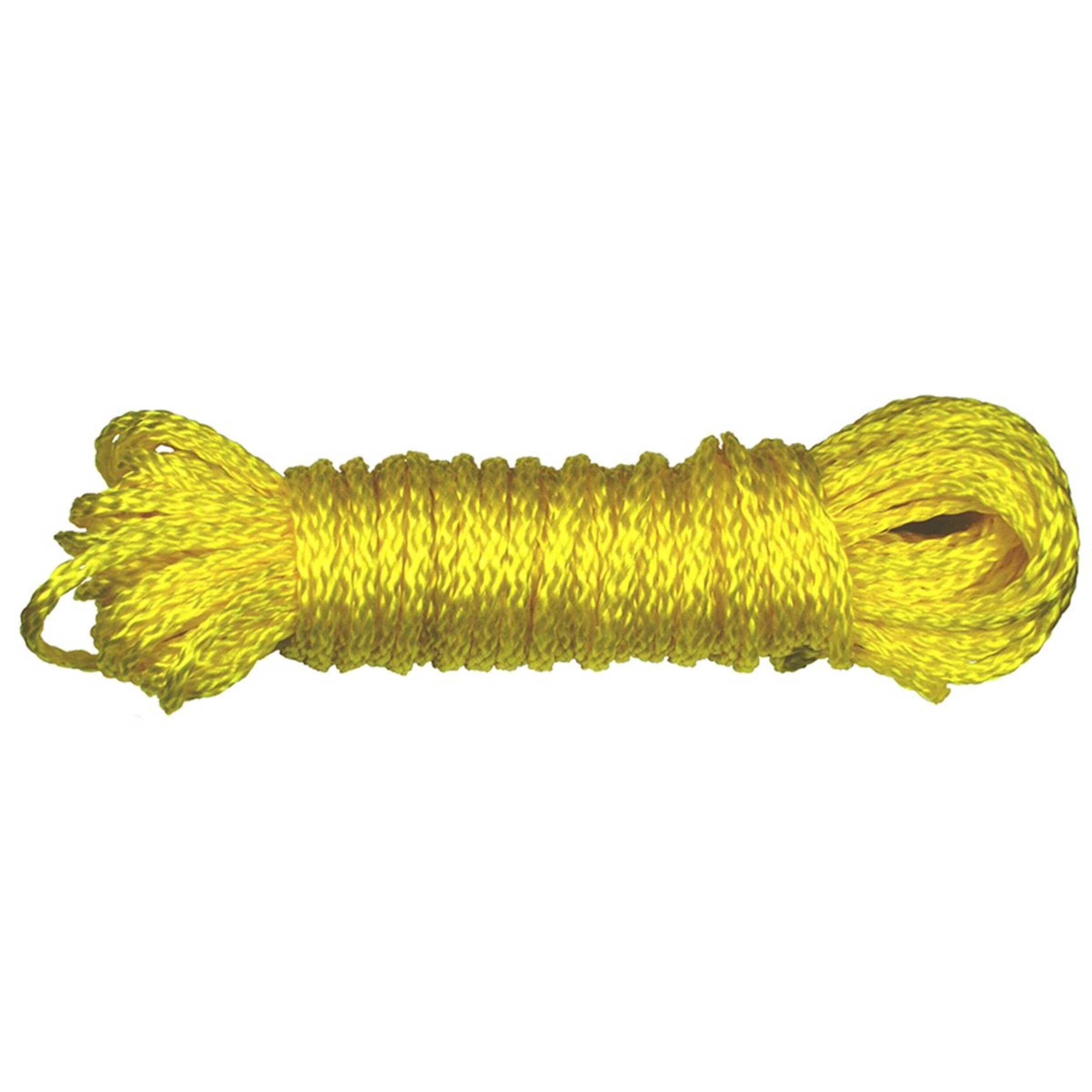 Corde creuse tressée en polypropylène Ben-Mor, 3/8 po x 50 pi Front_Flat