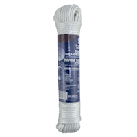 Corde en nylon tressé Ben-Mor résistante aux rayons UV, flexible et robuste, 3/16 po x 100 pi