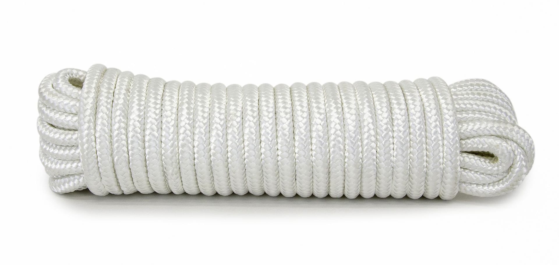 Buy 3/16, 620 lb, White Solid Braided Nylon Rope - 1pk (53BXPTWR118)