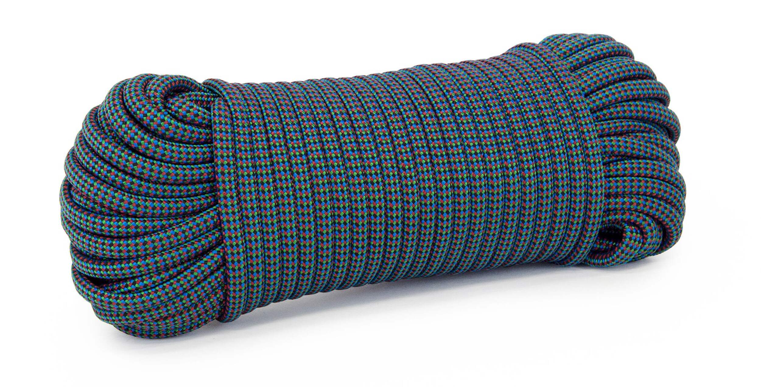 Ben-Mor Polypropylene 32-Strand , Diamond Braided Rope, SWL-85-lbs, 1/4-in x 100-ft Front_Angled_Right
