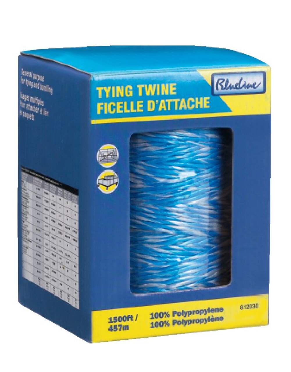 KingCord Cotton Household Twine, Extra Strong, 450-ft