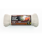 KingCord Ply-Cotton Clothesline, Strong and Flexible, Easy to Tie