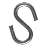 Ben-Mor Light Duty 'S' Hooks, Silver, Assorted Sizes & Pack Sizes Front_Flat