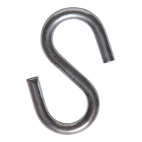 Ben-Mor Light Duty 'S' Hooks, Silver, Assorted Sizes & Pack Sizes Front_Flat