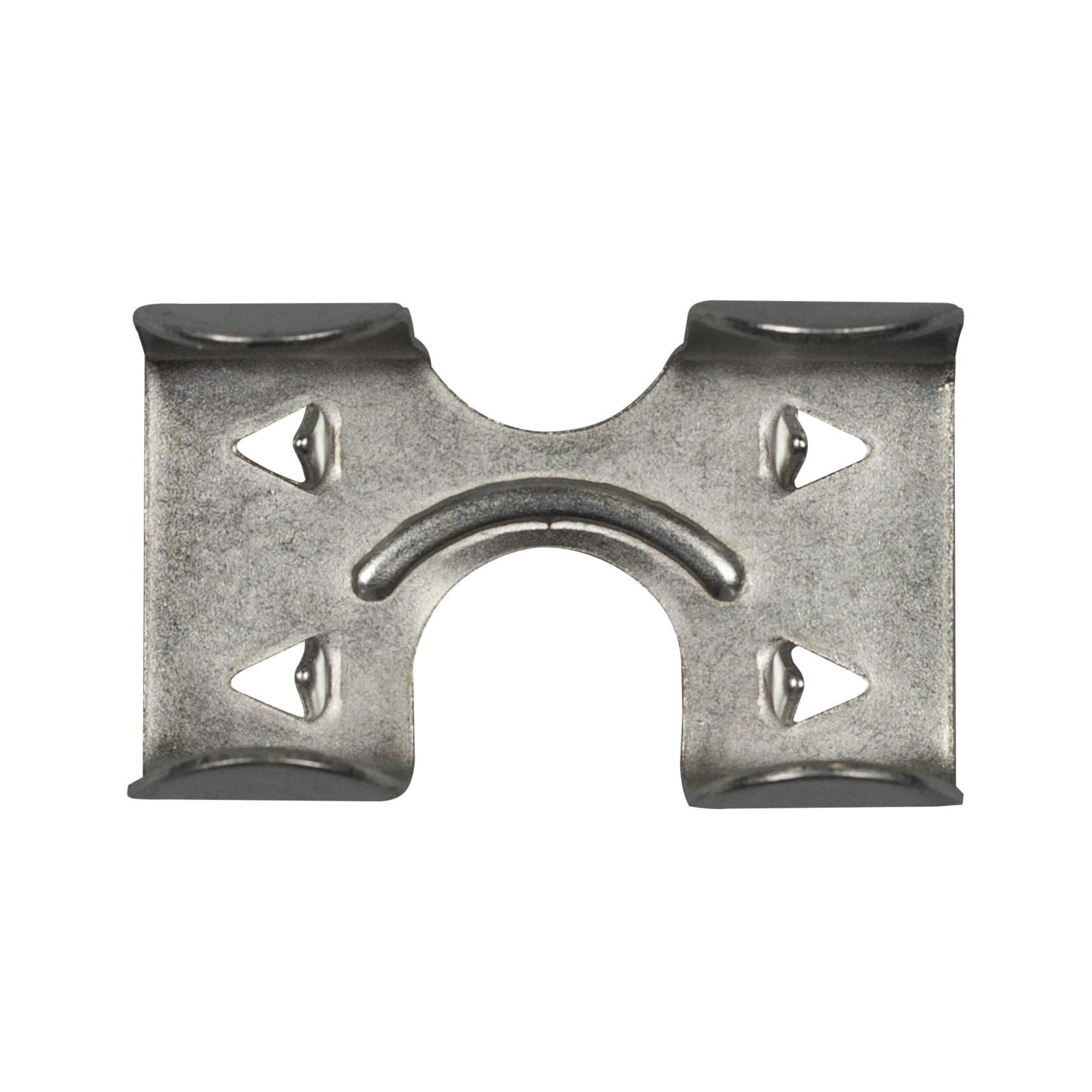 Ben-Mor Rope Clamp, Corrosion Resistant, Zinc-Plated, 1/2-in Front_Flat