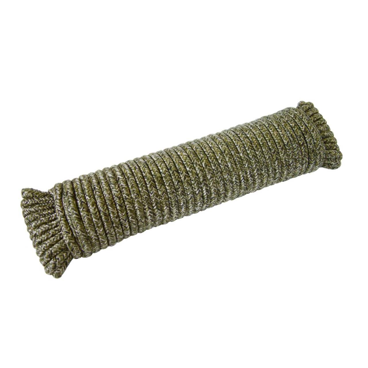 KingCord Camouflage Utility Diamond Braid Rope, 242-lb Capacity, 3/8-in x  100-ft, Assorted Colours
