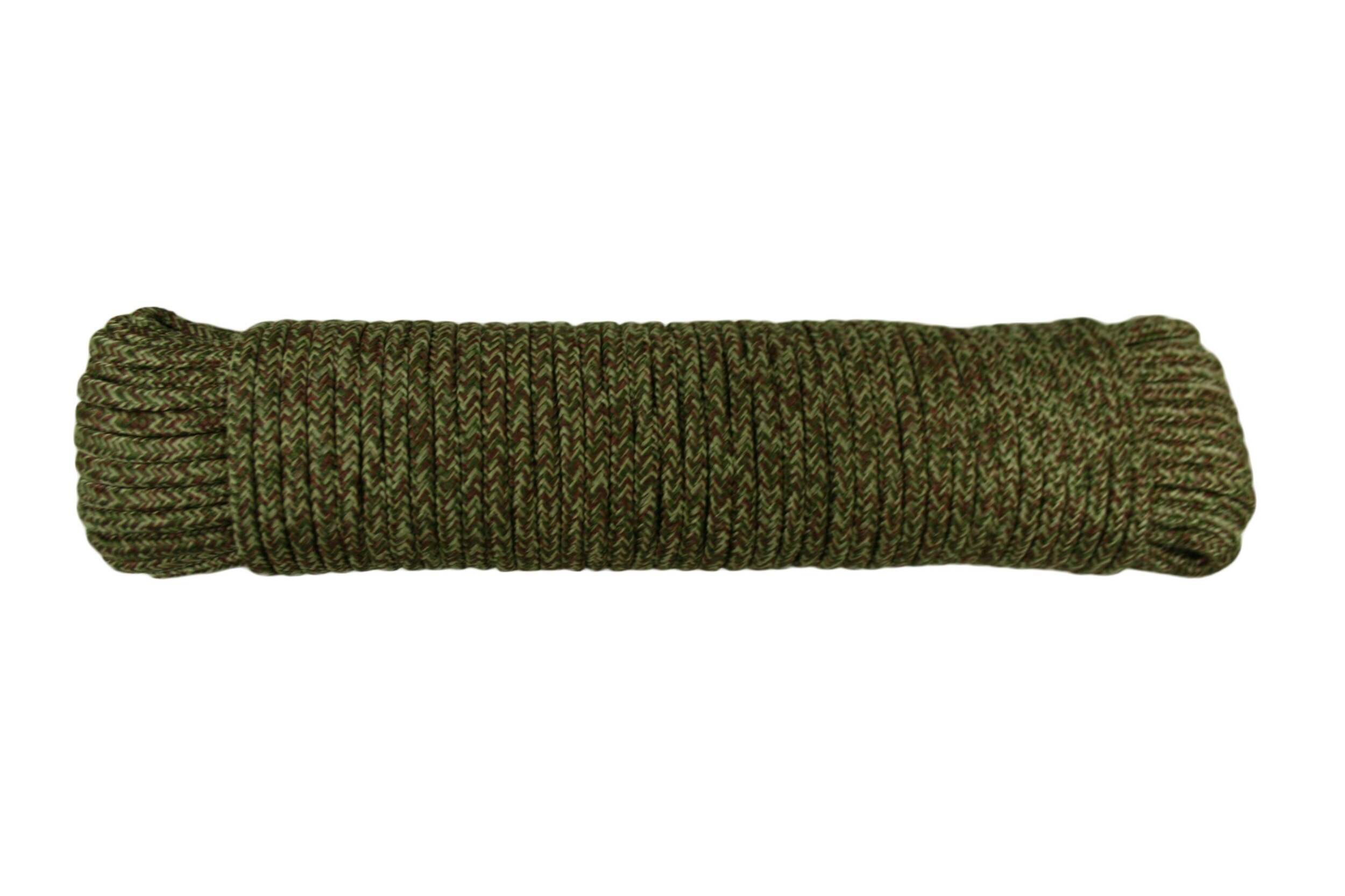 Corde en polypropylène tressée en losange Ben-Mor, camouflage, 3/16 x 100 pi Front_Flat