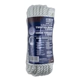 Ben-Mor Nylon Twisted Rope, Abrasion Resistance, Strong and Flexible, 3/8-in x 50-ft Front_Flat