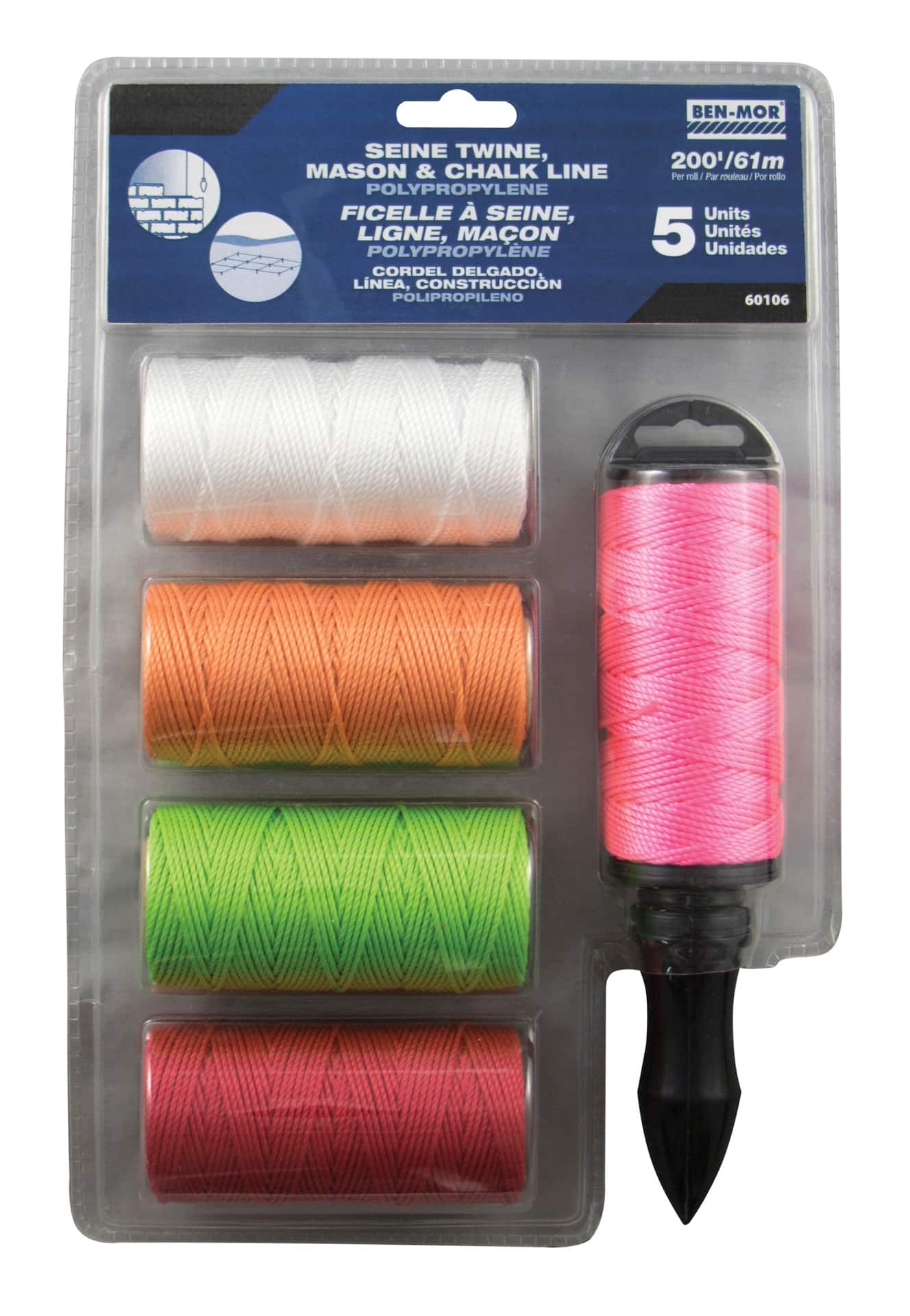 KingCord Jute Twin Pack, For Home and Garden, Twine Cutter