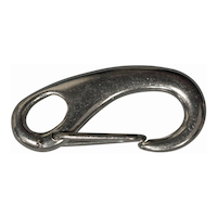 Ben-Mor Spring Snap, 66-lb Load Capacity, Stainless Steel, 2-in Side_Right
