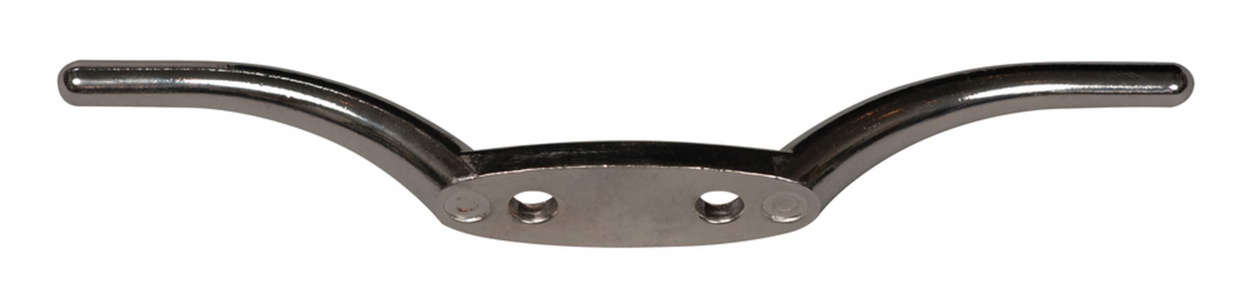 Taquet de corde durable Ben-Mor, résistant à la corrosion et à la rouille, nickelé, choix de tailles, paq. 2 Back_Elevated