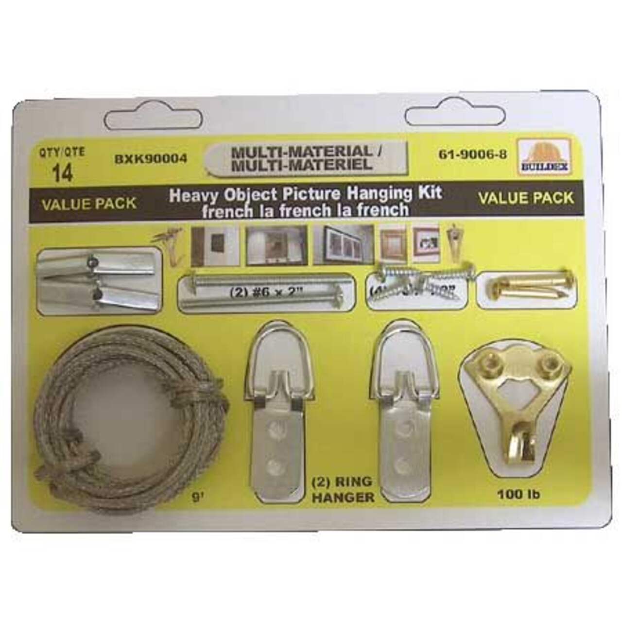 Hillman Invisible Wire Ties, So-ft and Flexible, 50-lb Capacity, 15-ft