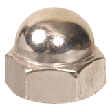Hillman Acorn Nuts, Nickel-Plated Front_Flat