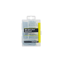 Hillman Small Wire Nails and Brad Assorted Kit, For Home or Workplace, 260-pk Front_Flat