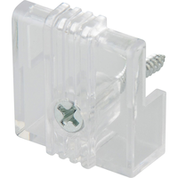 Hillman Plastic Mirror Holder Set, 1/8-in, 20-lb Capacity