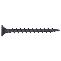Hillman Coarse Thread DrywAll Screw, 8 x 3-in, 50-pc, Black-Phosphate Finish Side_Left