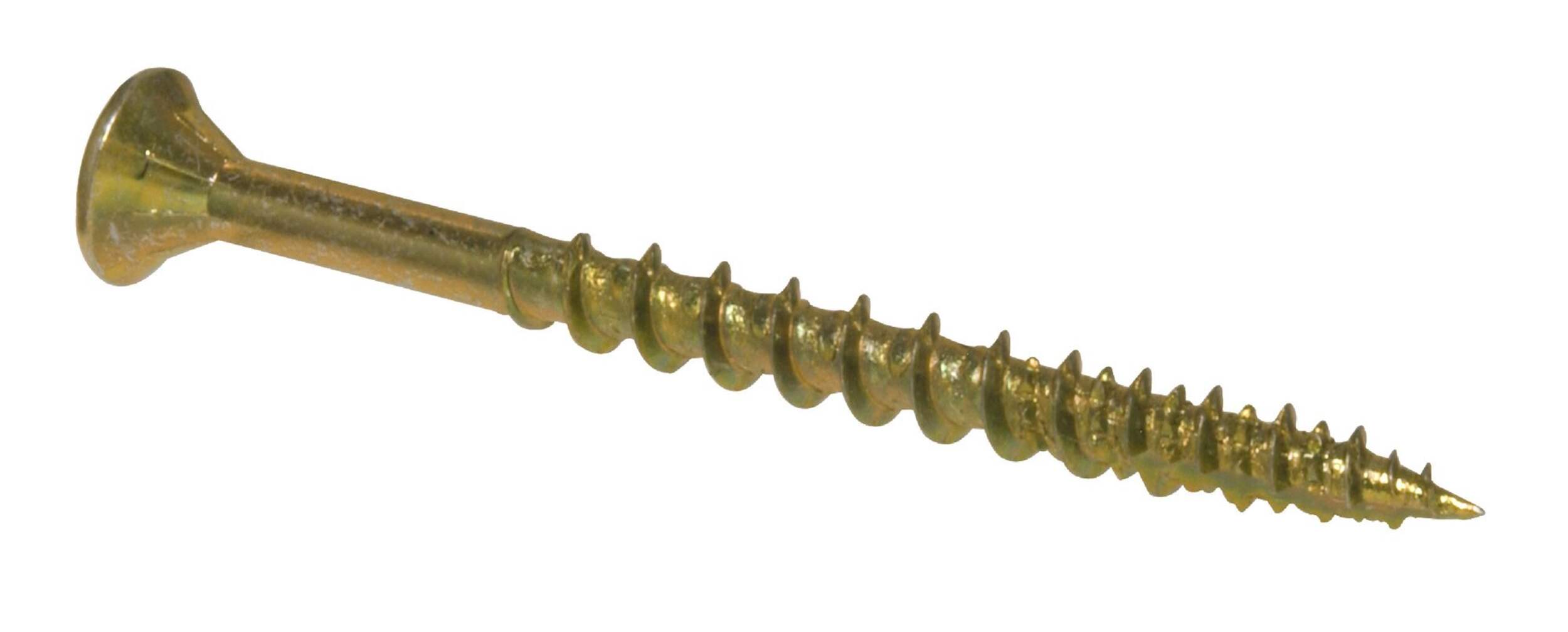 Hillman 42183 ProCrafter Flat Head Square Drive Premium Wood Screws