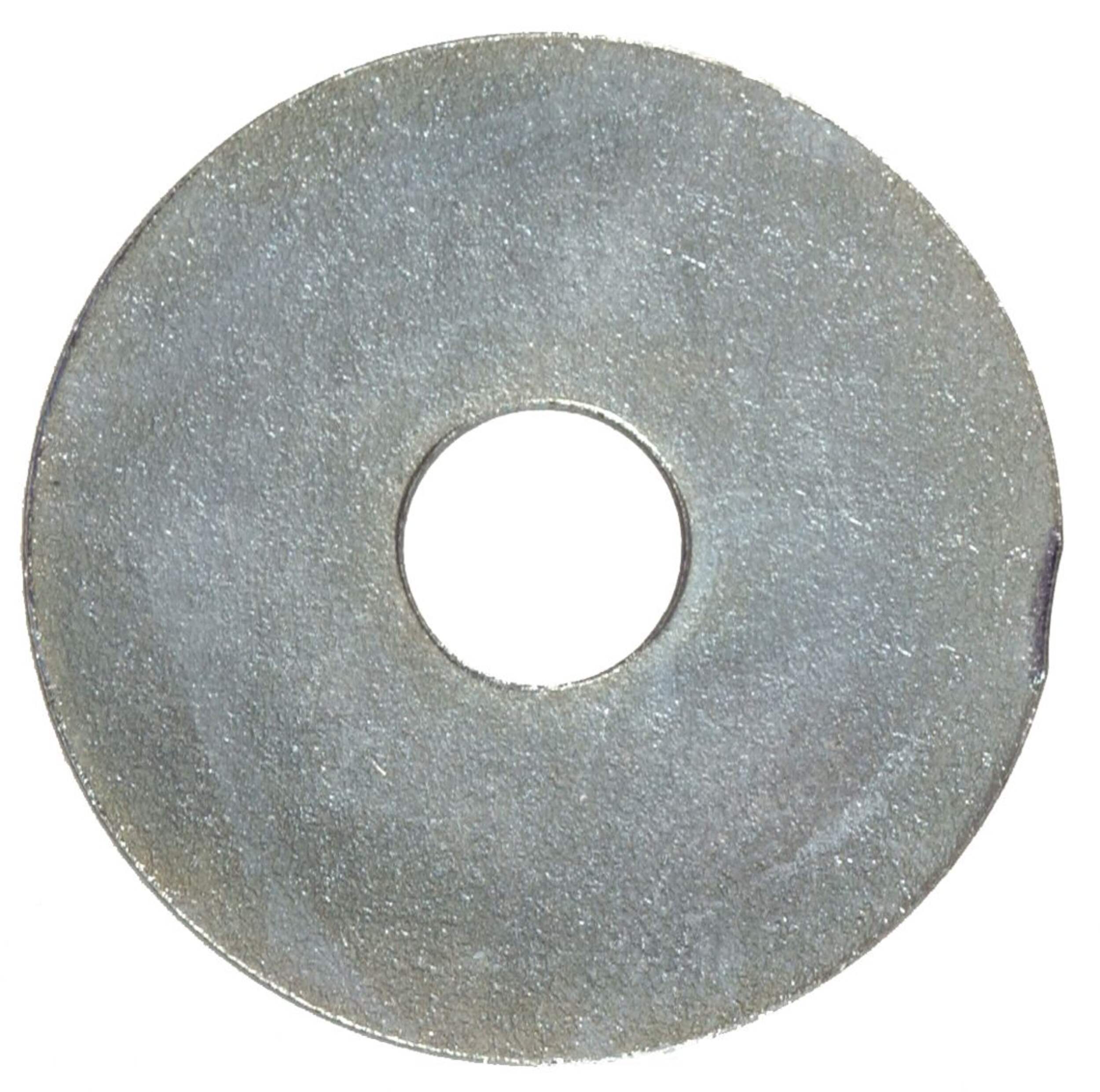 Rondelle large Hillman plate, zinc, 3/16 x 1-1/4 po, paq. 5 Overhead_Flat