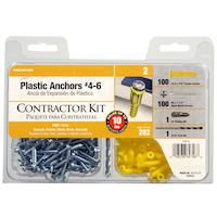 Hillman # 4-6 Contractor Kit, Corrosion Resistant, 201-pc