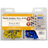 Hillman #4-6 & #8-10 Value Kit, Corrosion Resistant, 201-pc